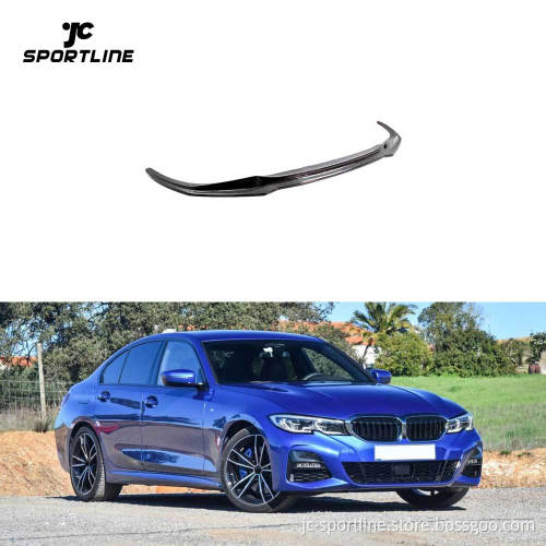 Carbon Fiber Front Lip Spoiler Splitter for BMW G20 M340i/M330i 2019-2022